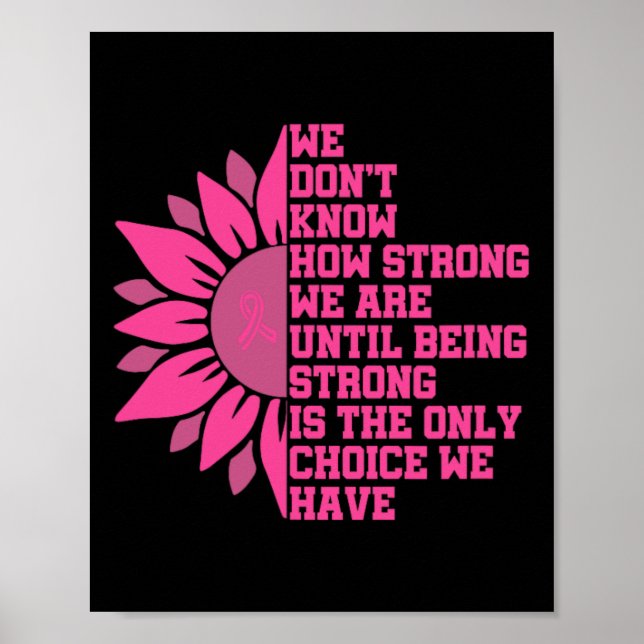 Poster Sensibilisation au cancer du sein (Devant)