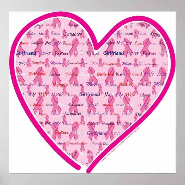 Poster Sensibilisation au cancer du sein (Devant)