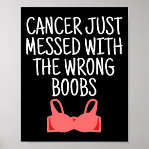 Poster Sensibilisation au cancer du sein Cancer Messagé A