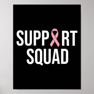 Poster Sensibilisation au cancer du sein familial Soutien