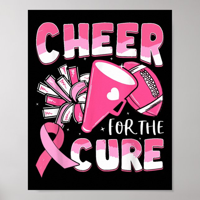 Poster Sensibilisation Au Cancer Du Sein Saluez Pour La F (Devant)