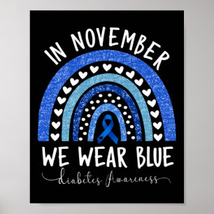 Poster Sensibilisation Au Diabète En Novembre Nous Porton