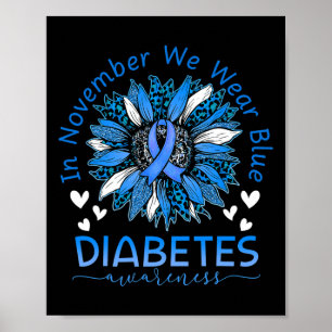 Poster Sensibilisation Au Diabète En Novembre Nous Porton