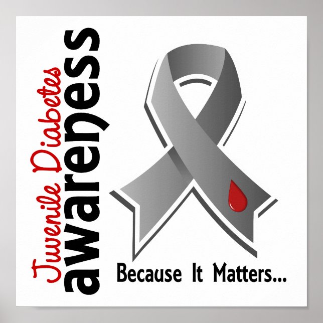 Poster Sensibilisation au diabète juvénile 5 (Devant)