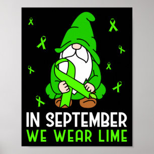 Poster Sensibilisation Au Lymphome En Septembre Nous Port