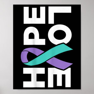 Poster Sensibilisation au suicide - Sideways Hope Love Pr