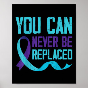 Poster Sensibilisation au suicide Vous ne pouvez jamais r