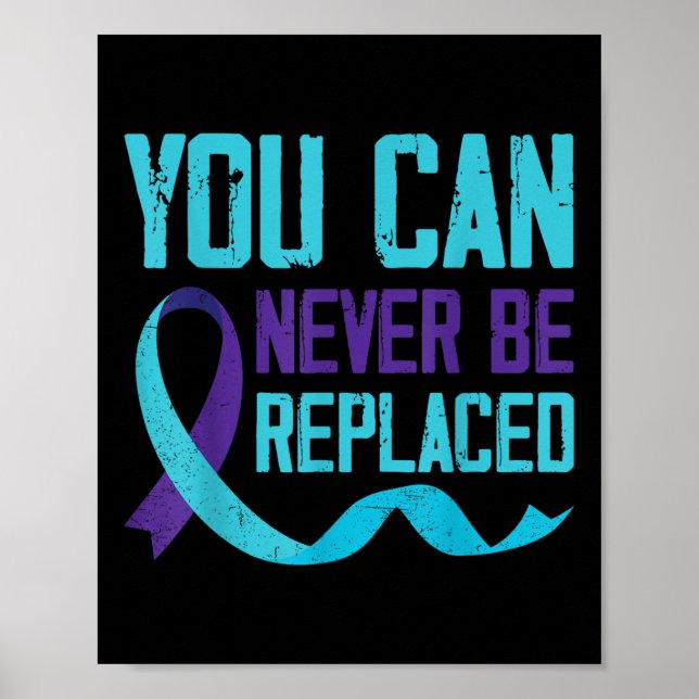 Poster Sensibilisation au suicide Vous ne pouvez jamais r (Devant)