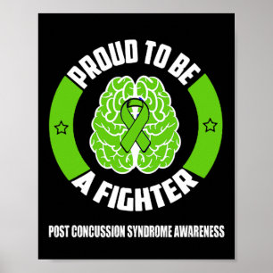 Poster Sensibilisation Au Syndrome De Concussion Fière D'