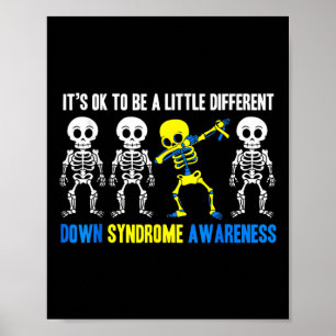 Poster Sensibilisation au syndrome de Down peu différente