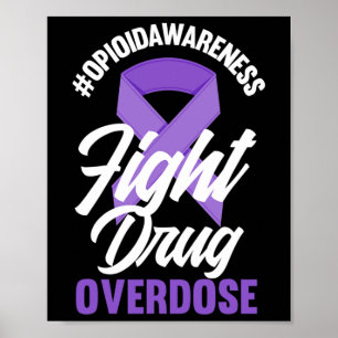 Poster Sensibilisation aux opioïdes Lutter contre l'overd