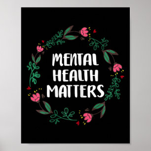 Poster Sensibilisation aux problèmes de santé mentale Pré