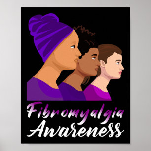 Poster Sensibilisation Femmes pourpres Soutien 1