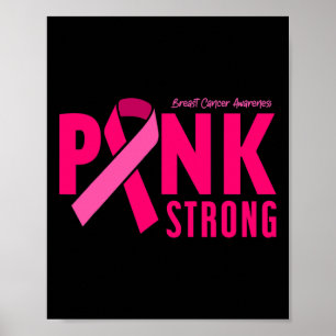 Poster Sensibilisation forte au cancer du sein