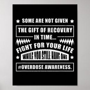 Poster Sensibilisation Guerrier Toxicomanie Survivant Sou