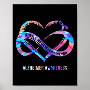 Poster Sensibilisation que je me souviendrai pour vous