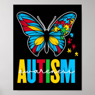 Poster Sensibilisation sur l'autisme Autiste Autiste Auti