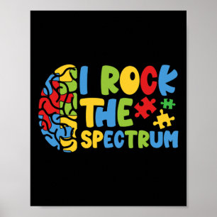 Poster Sensibilisation sur l'autisme Autiste Garçons Todd