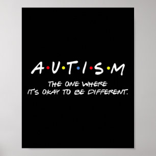 Poster Sensibilisation sur l'autisme Celui où ça va d'êtr