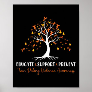 Poster Sensibiliser les Ados à la prévention de la violen