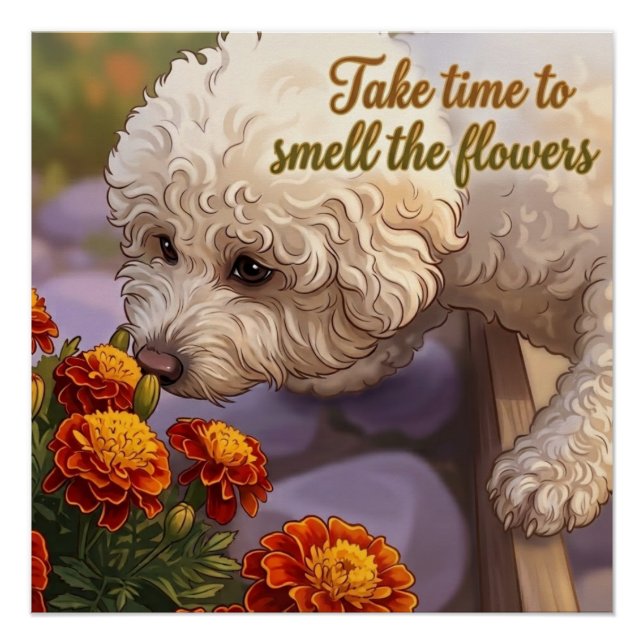 Poster Sentez les Fleurs (Devant)