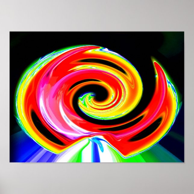 Poster Sentier de navire spatial (Devant)