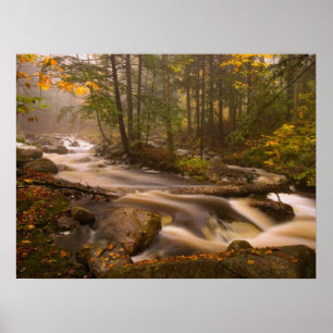 Poster Sentier des Appalaches ruisseaux   Vermont