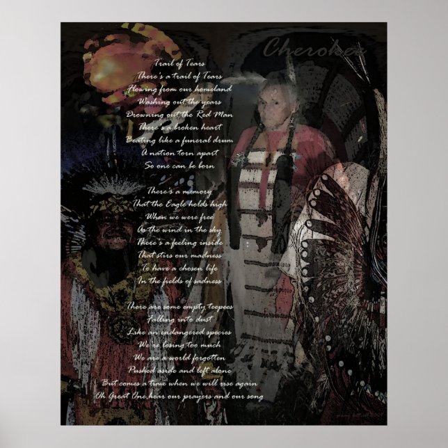 Poster Sentier des larmes (Devant)