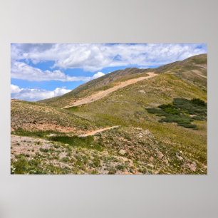 Poster Sentier Loveland Pass, Colorado