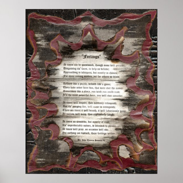 Poster Sentiments (Devant)