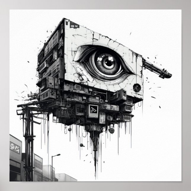 Poster Sentinel de demain : Future caméra de surveillance (Devant)