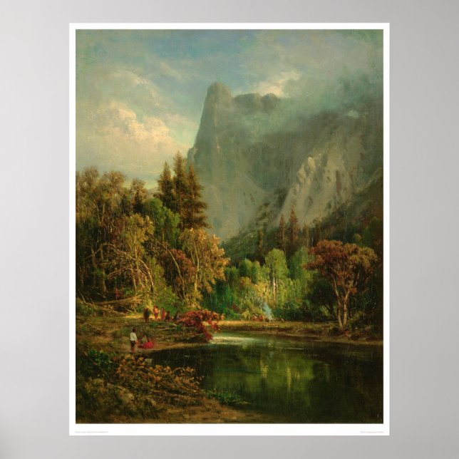 Poster Sentinel Rock, Yosemite, Californie (0797A) (Devant)