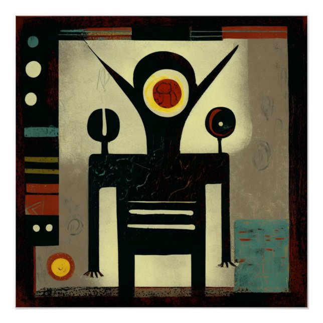 Poster Sentinelle cosmique (Devant)