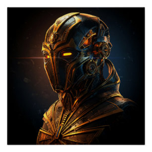 Poster Sentinelle Dorée : L'Éveil du Futur