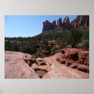 Poster Sept piscines sacrées à Sedona Arizona