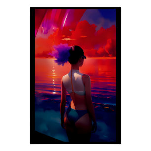 Poster Séquence de la plage de rêve