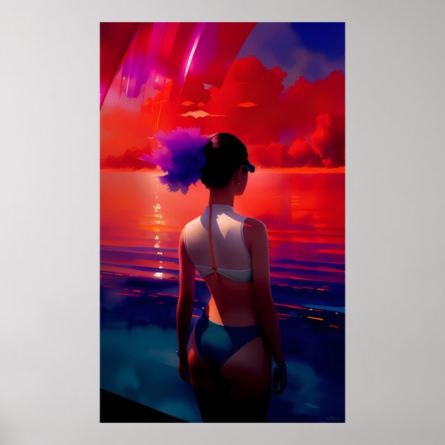 Poster Séquence de plage de rêve (Devant)