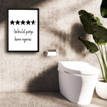 Serait Poop ici encore drôle salle de bain