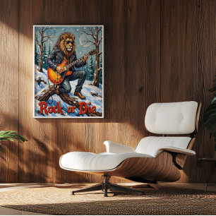 Poster Sérénade d'hiver : Riffs givrés de Lion