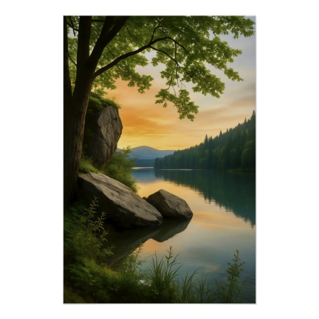 Poster Serene Horizon (Devant)
