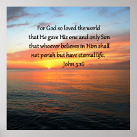 SERENE JOHN 3:16 PHOTO DU LEVER