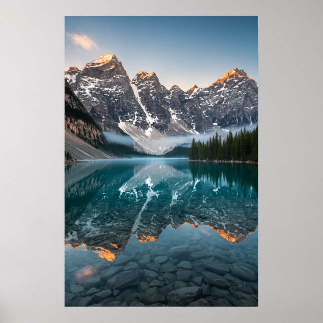 Poster Serene Nature Paysage Photographie (Devant)