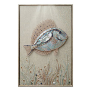 Poster Serene Reef Fish Wall Art