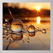 Sérénité du coucher du soleil : Réflexions d'une h