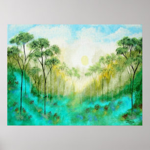 Poster Serenity Impression De La Peinture Original