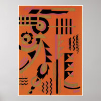 Poster Serge Gladky Jazz Art