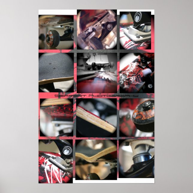 Poster série de skate (Devant)