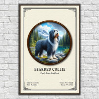 Série de zoologie du Colley barbu