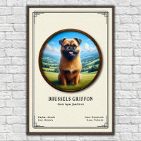 Série de zoologie sur le Griffon de Bruxelles