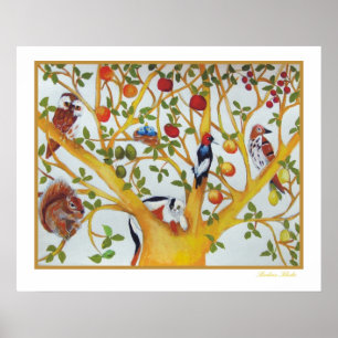 Poster Séries d'arbre,